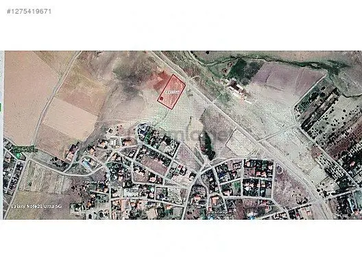 Ankara Gölbaşı Yağlıpınar Mahallesi 7541 M2 Tek Tapu Arsa 5