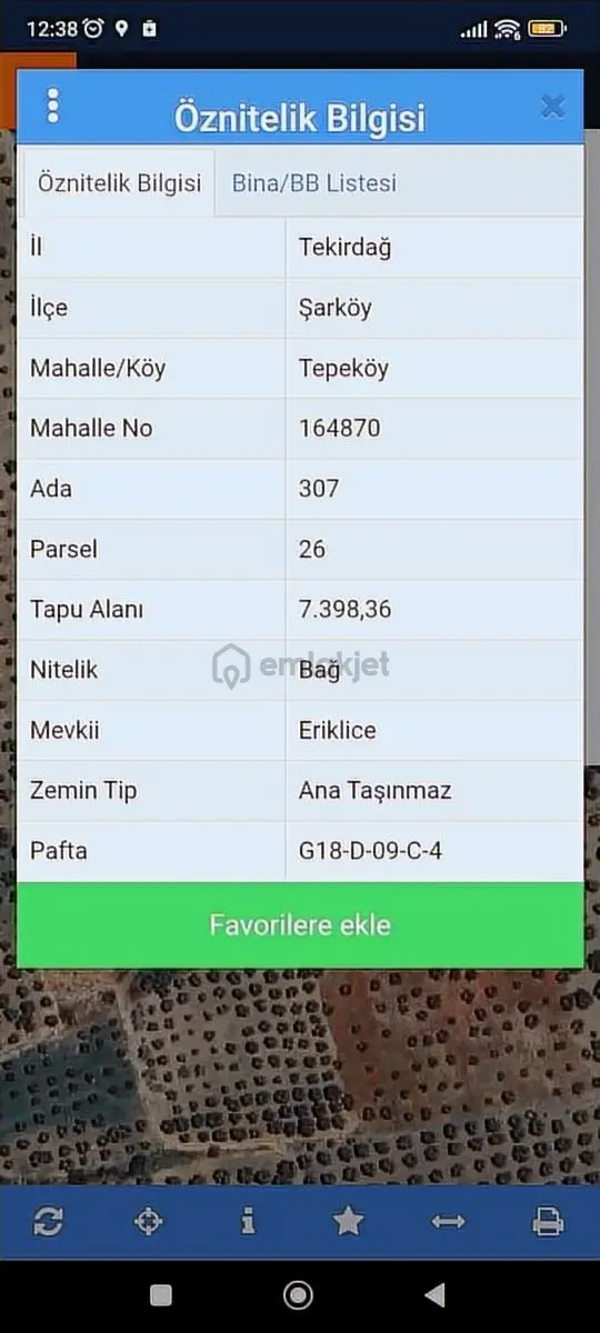 Şarköy Eriklice Tepeköy'de Zeytinlik Bağ Full Deniz Manzaralı. 4