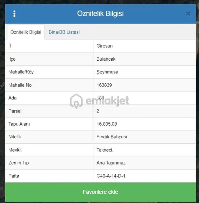 Hüsem Gayrimenkul'den Şehmusa Köyünden Satılık Fındık Bahçesi 3