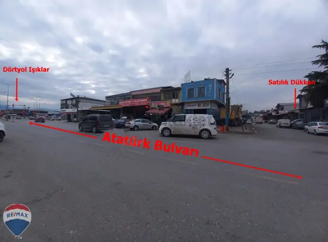 Remax Mavi-modern Sanayi Ana Caddesine Yakın 132m²satılıkdükkan 2