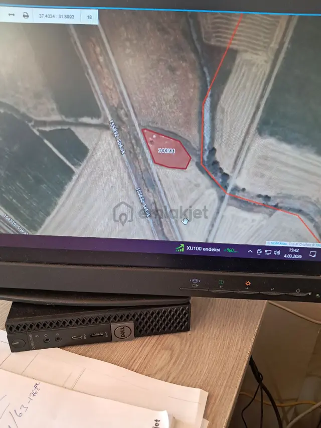 Konya Seydişehir Ulukapı Mahallesinde 1567m Satılık Bahçe Yeri 2