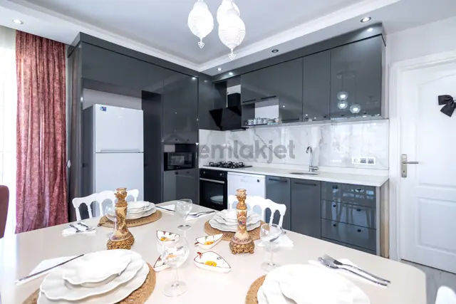 Arman Residence Alanya Konaklı | 2+1 Tatil Evi | Havuzlu Site İçinde 4