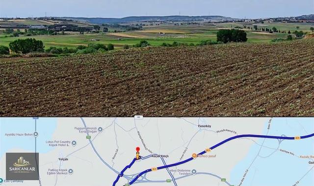 Silivri Küçük Kılıçlı Da Satılık Tek Tapu 12 800 M2 Tarla 3