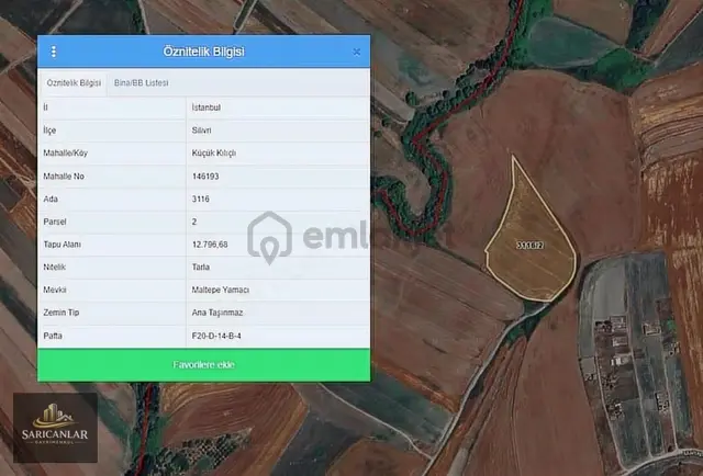 Silivri Küçük Kılıçlı Da Satılık Tek Tapu 12 800 M2 Tarla Silivri Küçük Kılıçlı Da Satılık Tek Tapu 12 800 M2 Tarla