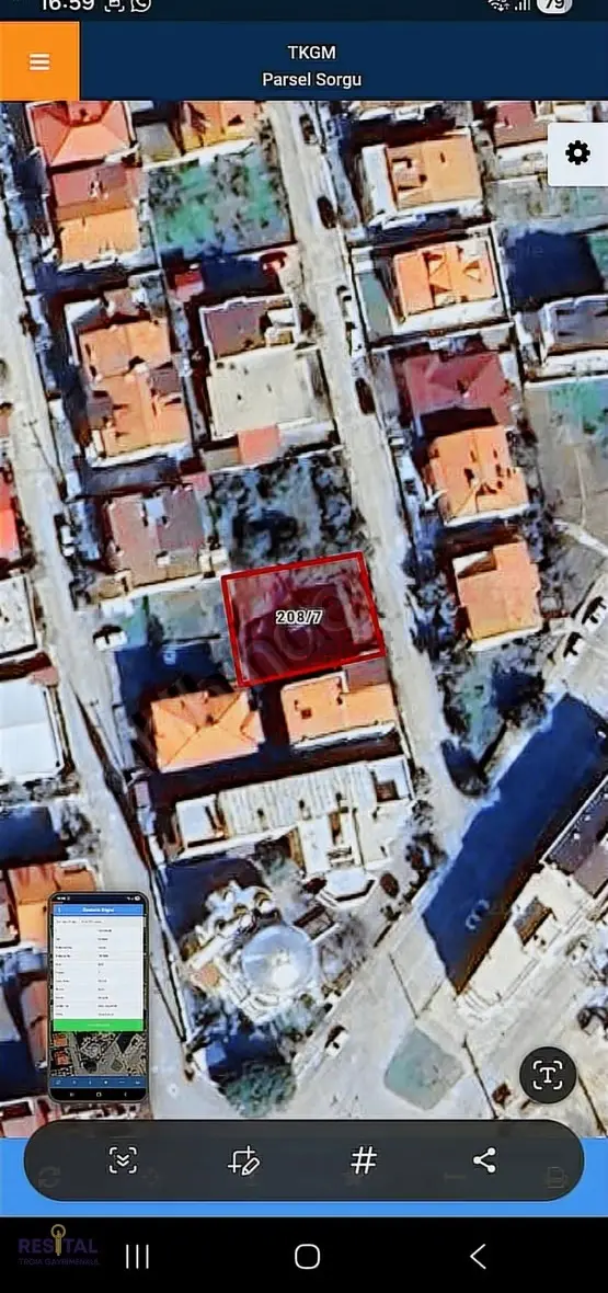 Kepez'de,denize 100 M,müstakil Tapulu, 305 M2, Villa Arsası 3