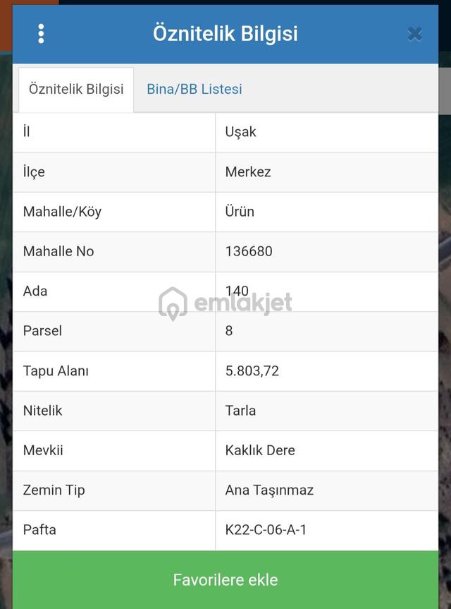 Ürünköy De Satılık Yola Cephe Tarla 2
