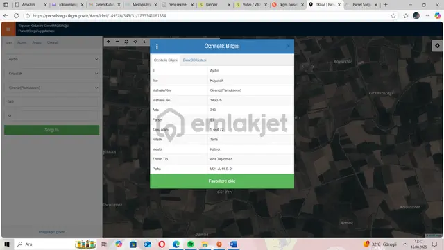 Aydın Kuyucak’ta Büyük Menderes Ovasında Verimli Tarla – Tarım Ve Yatırım İçin Fırsat 3