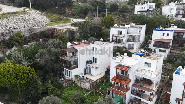 Yalıkavak Dirmil Sporkent1 Sitesinde Plajlı Deniz Manzaralı 2+1 + 1+1 Eşyalı İkiz Villa 4