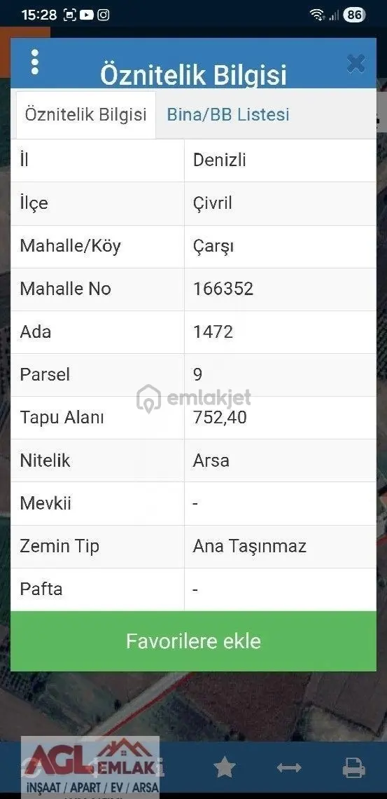 Çivril Çarşı Mah.çok Uyguna Yatırımlık Arsa 2