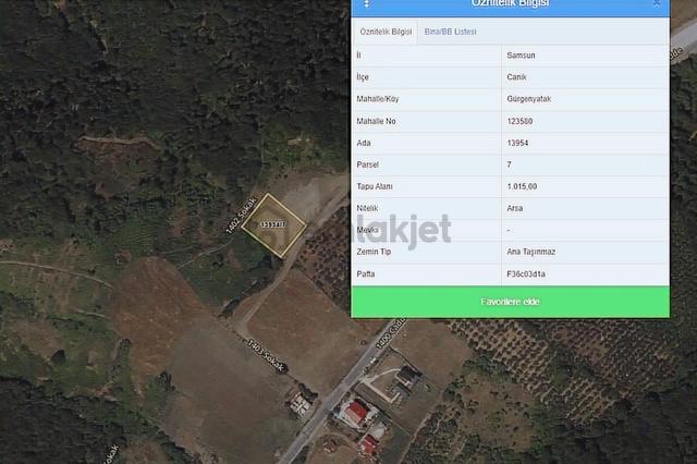 Samsun Ormana Komşu Deniz Manzaralı Eşsiz Satılık Arsa 2