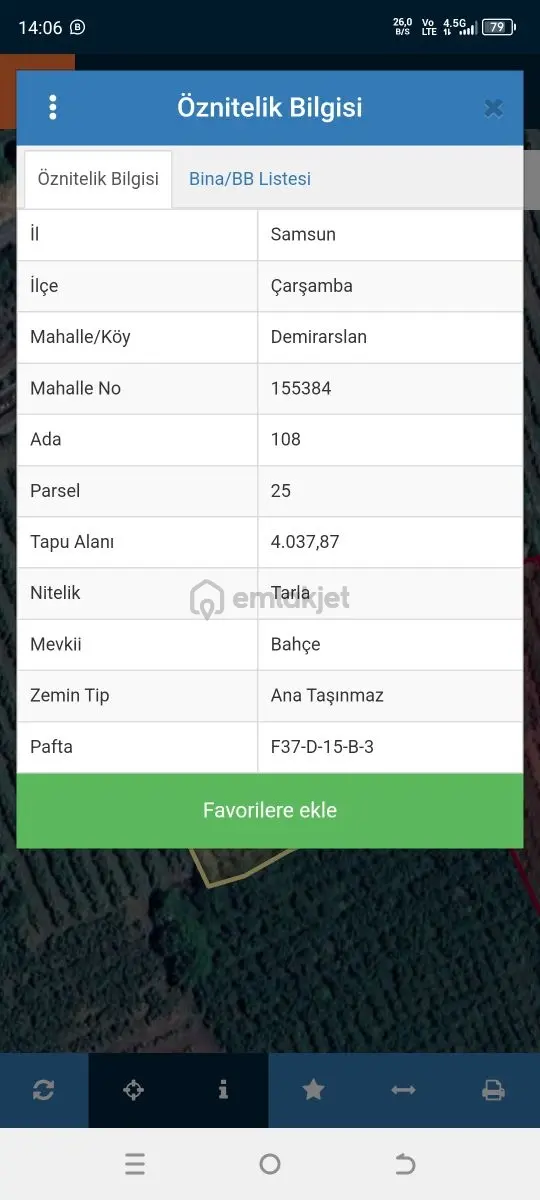 Görgülü Emlaktan Satılık Arazi Demiraslanda 3