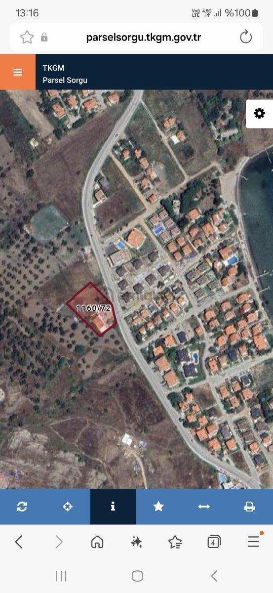 Umas Solutıon'dan Cunda'da Denize Yakın Yola Cephe Satılık Arsa 4