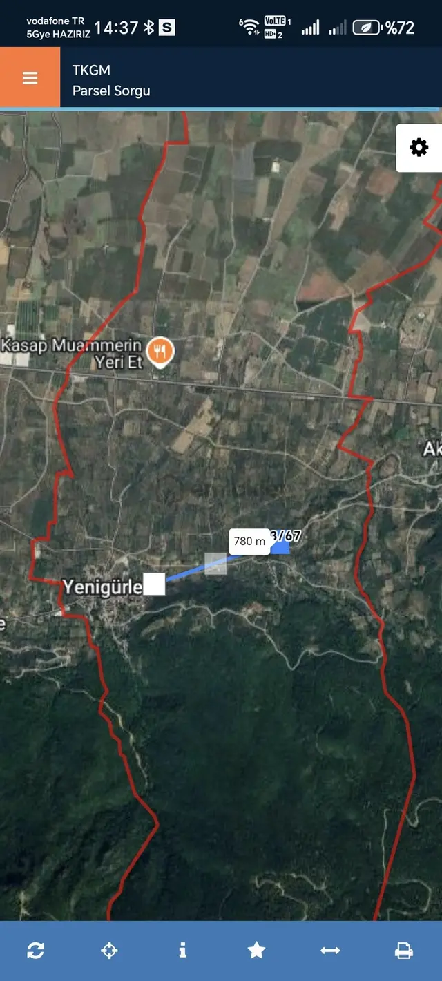 Bursa Orhangazi Yenigürle 980 M2 Tek Tapu 2