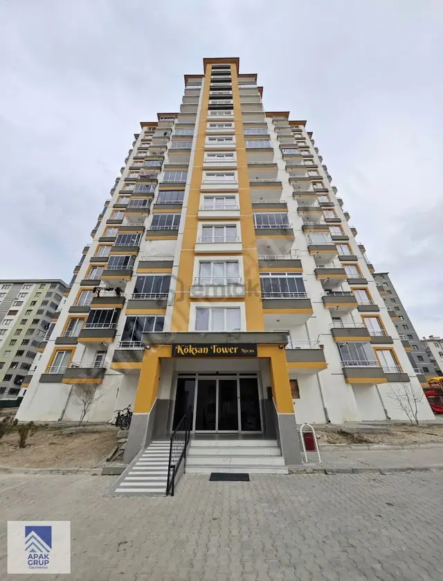 Apak | Tavlusun Köksan Tower 3+1 2 Banyo 2 Balkon Geniş Ara Kat 1