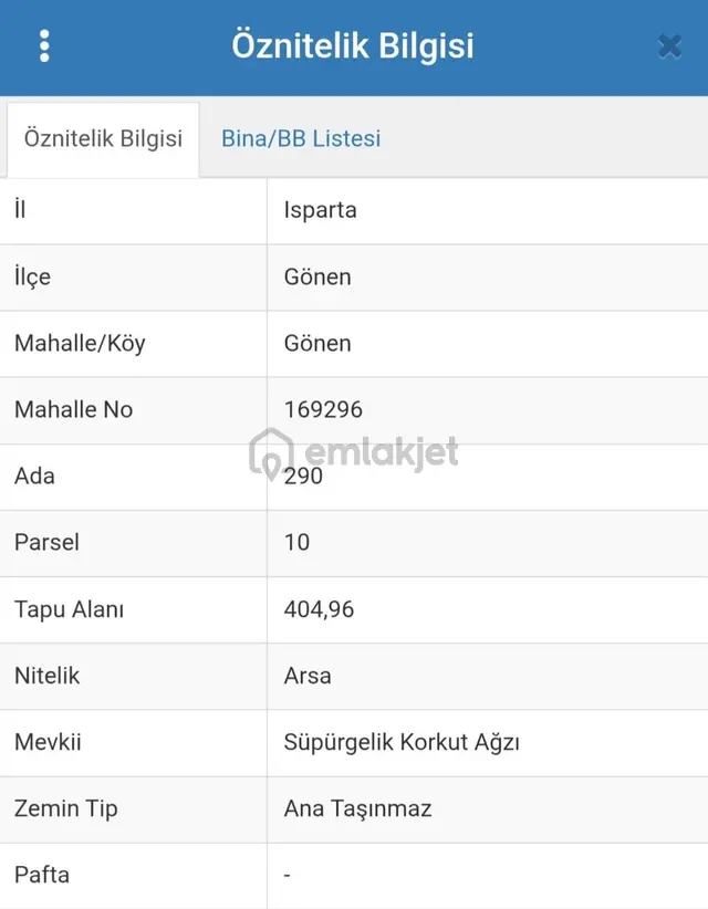 Isparta'nın Gözdesi Gönen'de Muhteşem Konumda Villa Arsaları 3