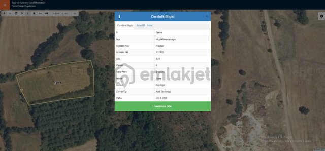 Kafkas Emlak'tan Paşalar'da 3.623 M2 Satılık Tarla Kafkas Emlak'tan Paşalar'da 3.623 M2 Satılık Tarla