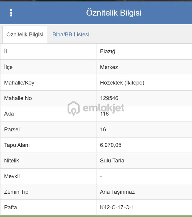 *nova* İkitepe Köyünde 6.970m2 Satılık Tarla 3