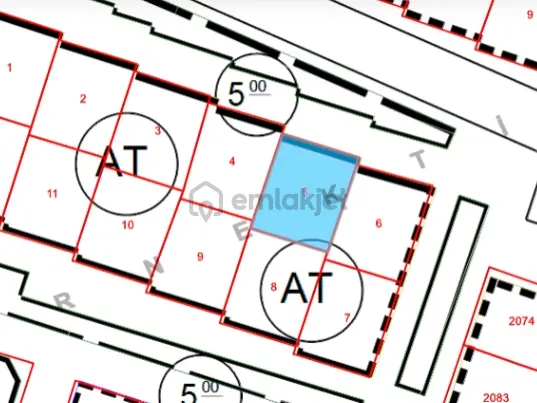 5 Nisan Mh.de (126 M2) Satılık 2 Kat Konut İmarlı Arsa 3