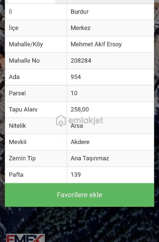 Burdur Göl Manzaralı Satilik Arsa 3