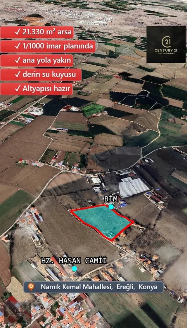 C21 Trust | Ereğli'de 21330 M² Yatırımlık Elma Bahçesi 2