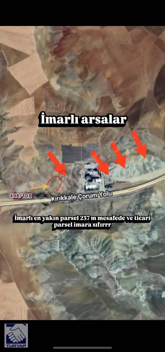 Delice De Kırıkkale Ankara Yolu Üzerinde Tek Tapu İmara Sıfır 3