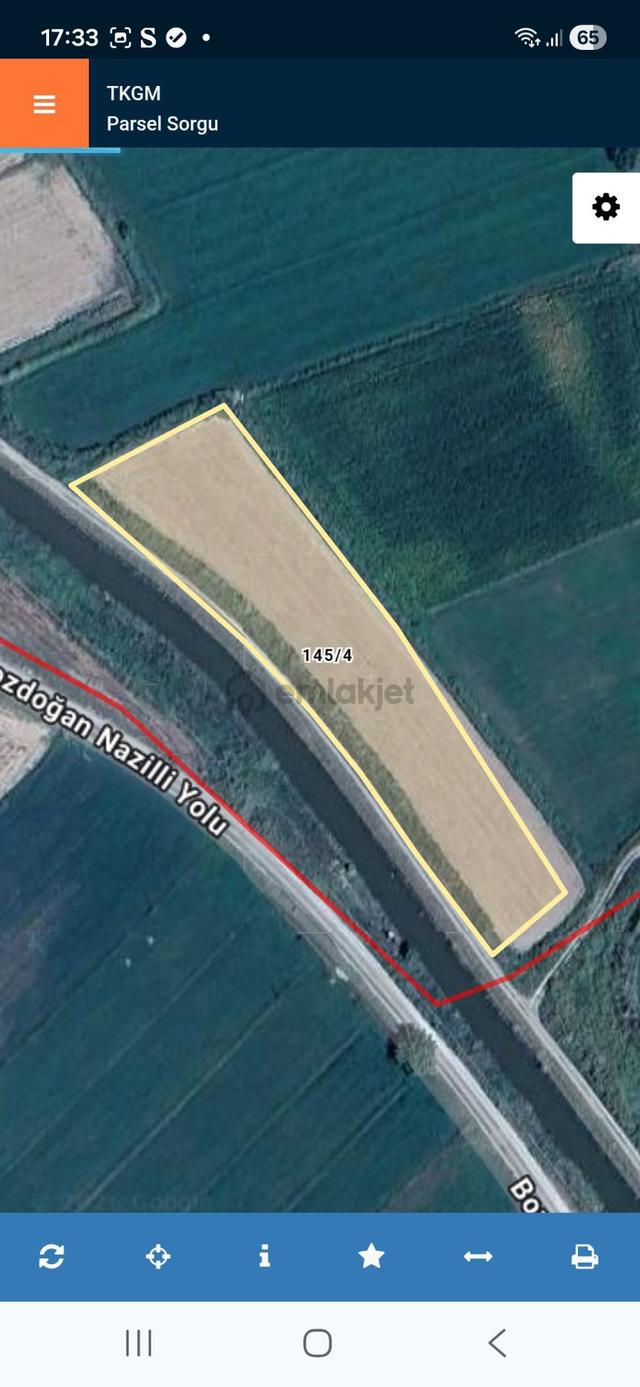 Aydın Nazilli Yöntem Emlaktan Yenipazar Direcik Mahallesinde Satılık Tarla 3