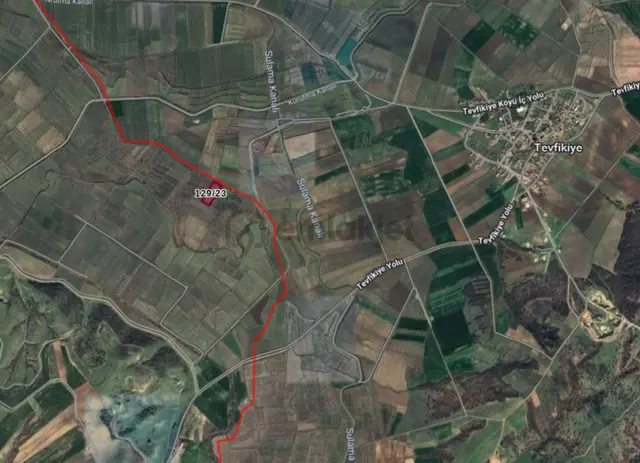 Edirne İpsala Sultanköy 4931 M2 Satılık Çeltik Tarlası Edirne İpsala Sultanköy 4931 M2 Satılık Çeltik Tarlası