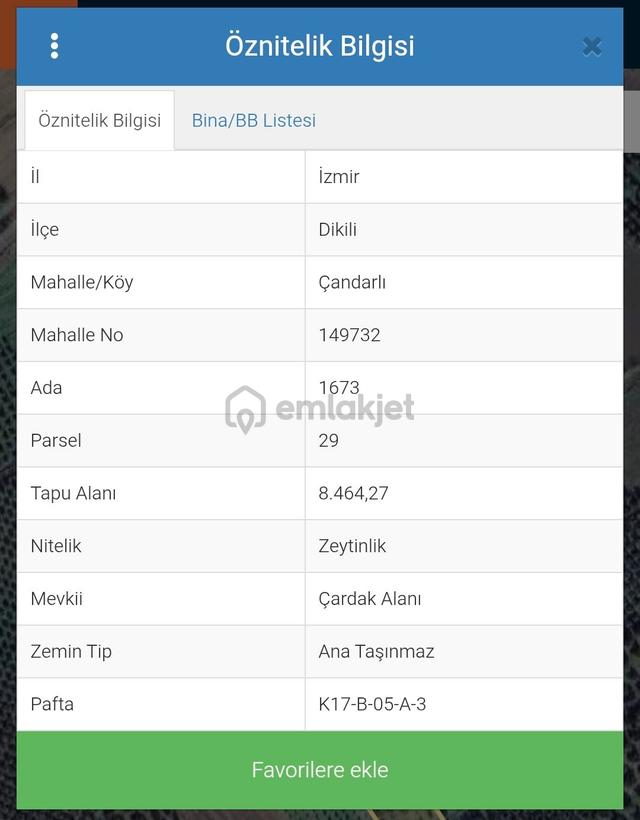 Dikili Ümmetoğlu Emlaktan Dikilide Fırsat Tarla! 8.464 M2 2