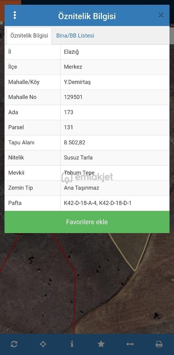 Batı Kent Villaları Yukarısı | 8.502m² Yatırımlık Tarla!!!! 5
