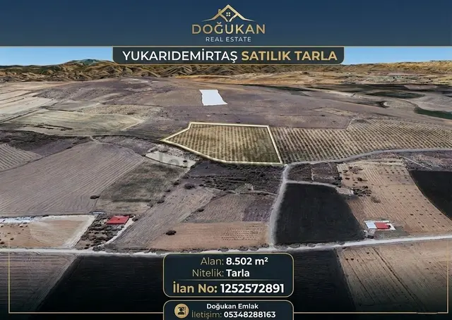 Batı Kent Villaları Yukarısı | 8.502m² Yatırımlık Tarla!!!! 1