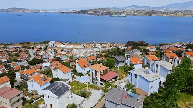 Donatkent'te Özel Havuzlu Deniz Manzaralı Tripleks Villa 4