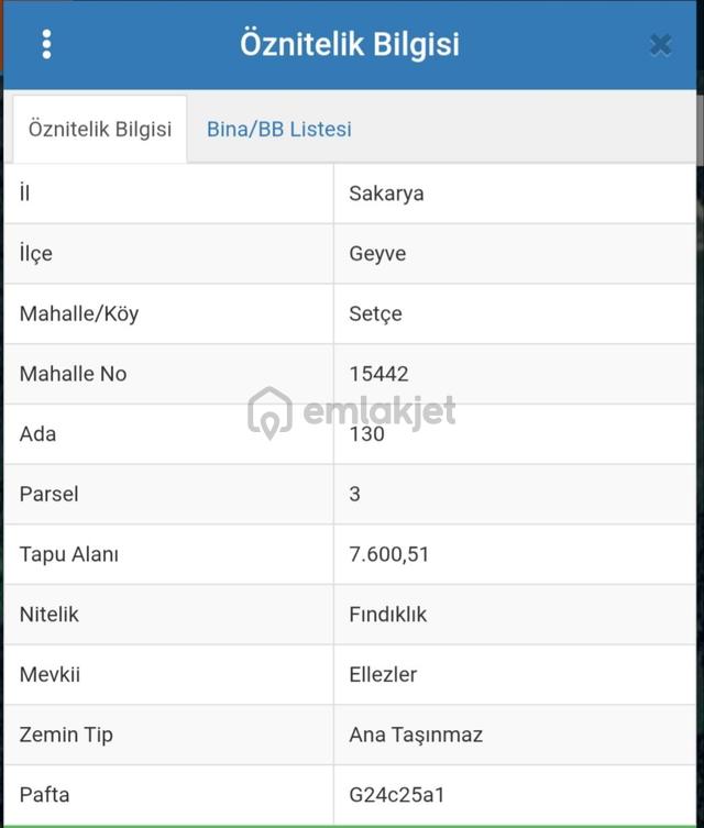 Sakarya Geyve'de 7.600 M2 Fırsat Arazi 4