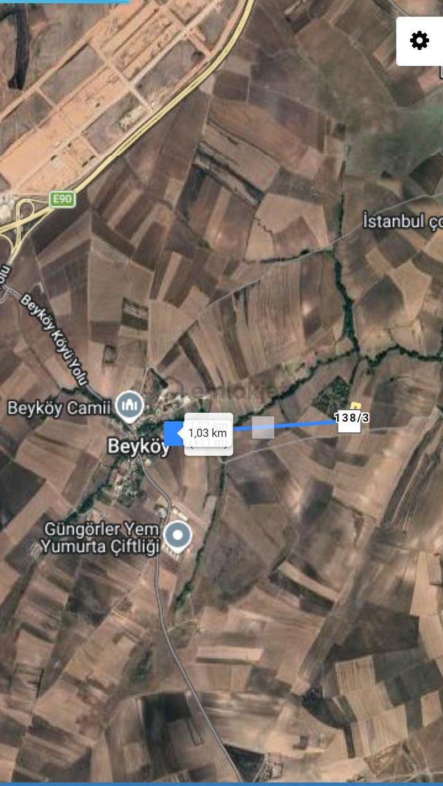 Cihan Emlak Tan Satılık Beyköy De Marmara Osb'ye 2 Km Mesafede Fırsat Tarla 3