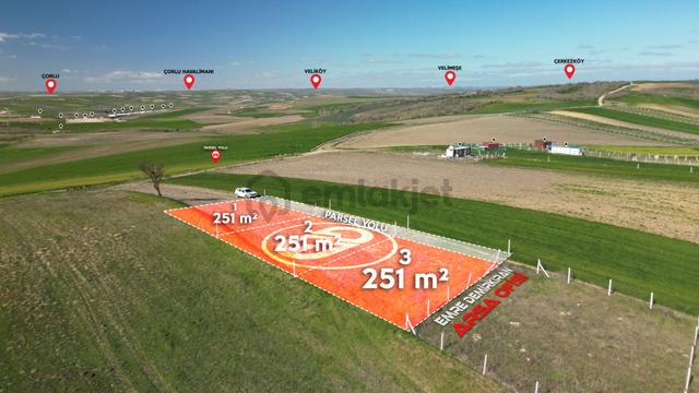 Silivri Değirmenköy'de Yerleşim İçerisinde 251 M² Satılık Tarla 3