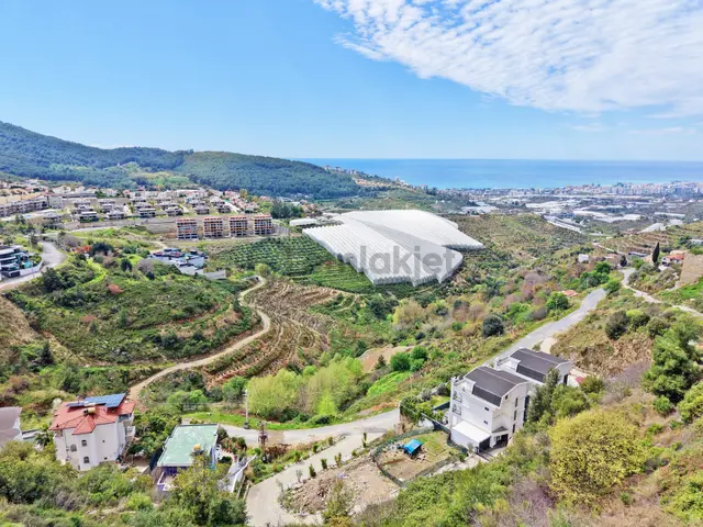 Alanya Kargıcak'da Satılık Arsa Villa Yapılabilir Proje Hazır 3