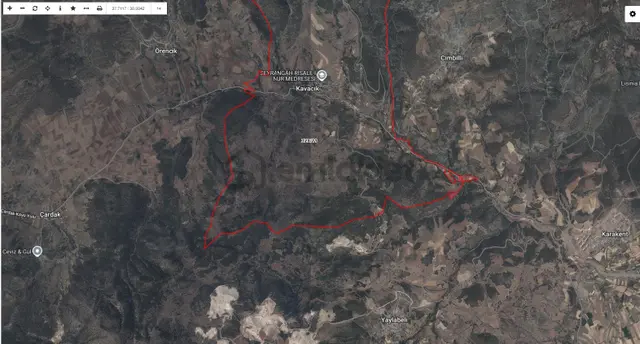 Kadastro Yola Cephe Köye Yakın Tarla Araç Takasına Uygun 2