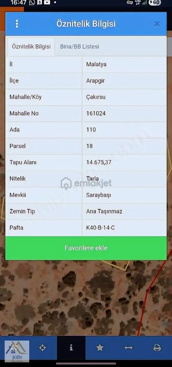 Arapgirde Yatırımlık Takaslı 2