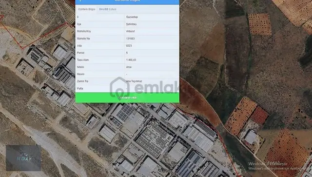 Roxy Group'tan Körkün Sanayi Sitesinde Fırsat İmarlı Arsa! ! ! 5