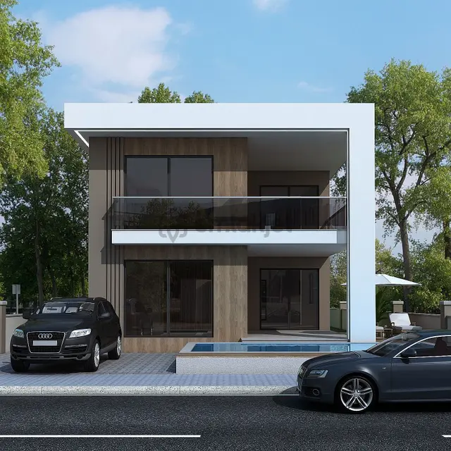 Döşemealtı 'nda Sıfır 415 M² 4+1 Havuzlu Otoparklı Dubleks Villa 3
