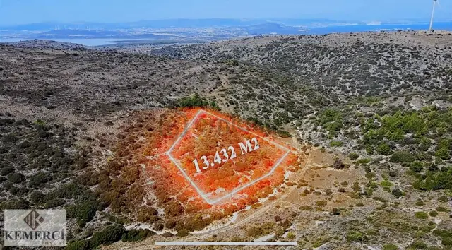Çeşme Reisdere'de Yatırımlık 13.432 M2 Arsa 5