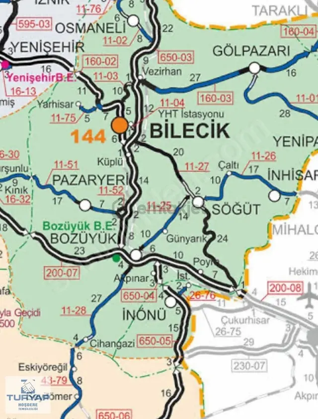 Bilecik Vezirhan, Mahan Köyünde Acil Satılık Arsa ( Fiyat Düştü) 2