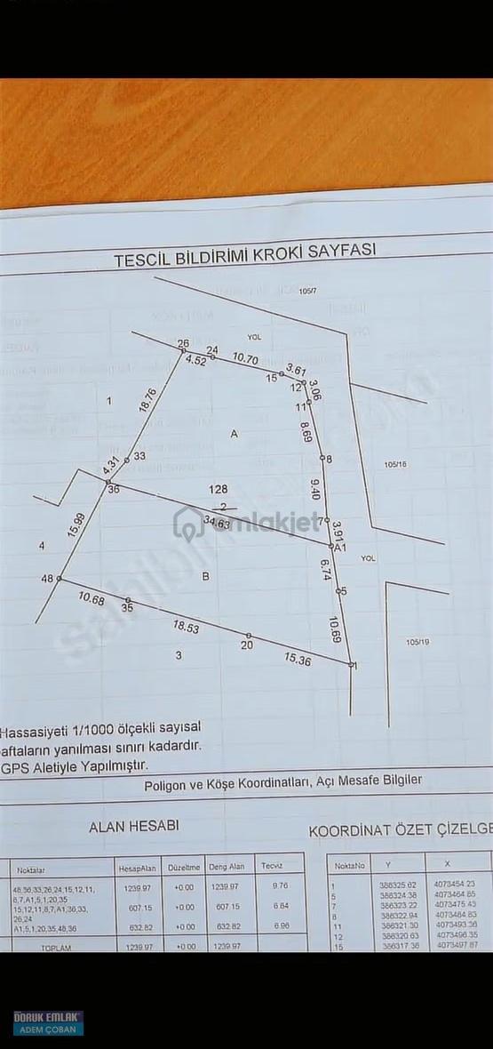 Muğla Ortaca Karadonlar Mahallesinde Satılık Arsa Muğla Ortaca Karadonlar Mahallesinde Satılık Arsa