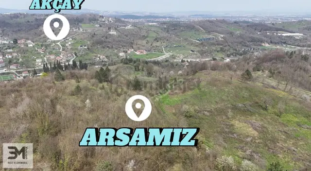 Sapanca Akçay'da Satılık 3998m² Turizm İmarlı Arsa 4