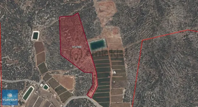 Turyap Erdemli'den Karaahmetli De 35.900 M2 Fırsat Arazi