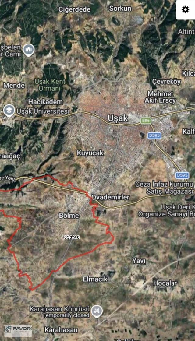Favori'den Bölme Anayol Üzeri 1692 M2 Müstakil Tapu 4
