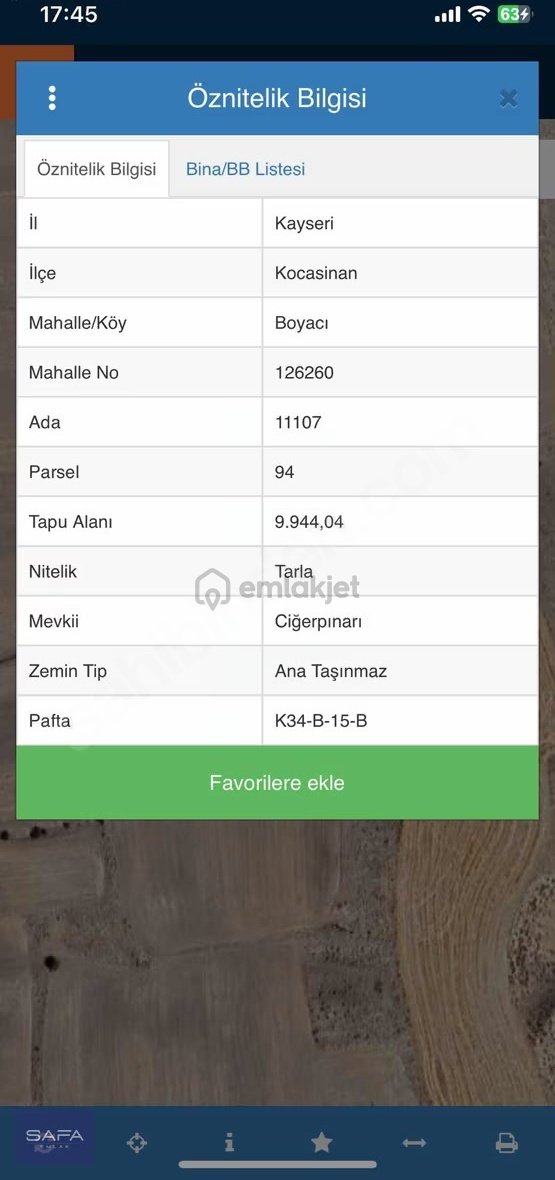 Kocasinan Boyacı Mah. Yatırımlık 9944 M2 Satılık Tarla Kocasinan Boyacı Mah. Yatırımlık 9944 M2 Satılık Tarla