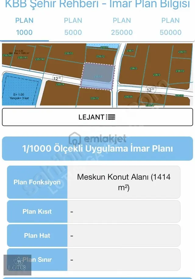 Kartepe Suadiye Mahallesinde Manzaralı Yola Cephe Arsa 3