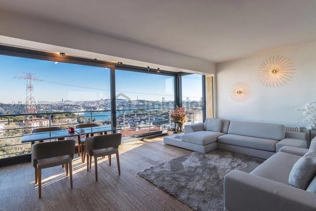 Bebeköy' De Boğaz Manzaralı Eşyalı 3+1 Kiralık Muhteşem Daire 4