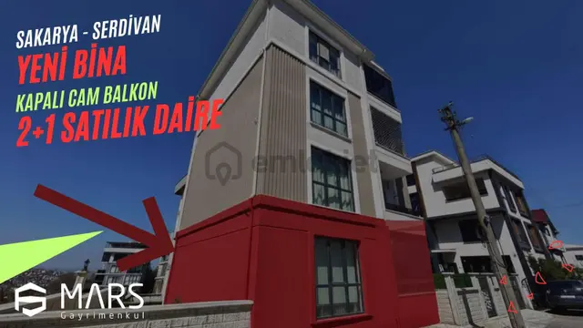 Serdivan | Yeni Bina | Eşyalı | Kiracısız | 2+1 Daire 1