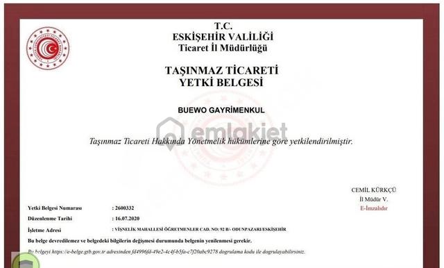 Buewo'dan Eskişehir'in En Merkezi Hamamyolu Devren Dükkan 1